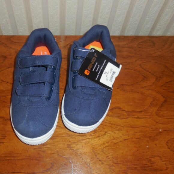 Andi Navy Blue Basketball Sneakers - Picture 1 of 3